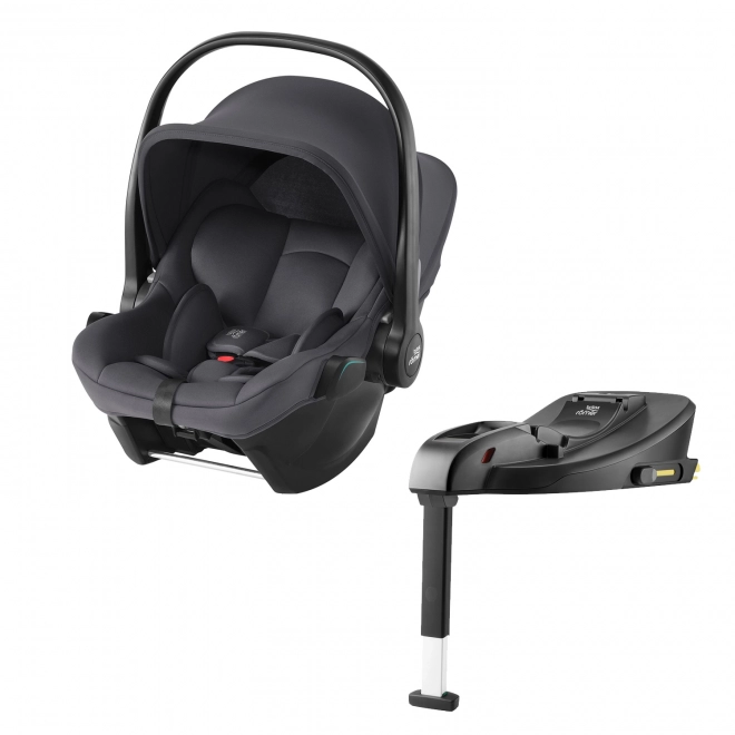 Autosedačka Britax Römer Baby-Safe s bázou v farbe polnočná sivá