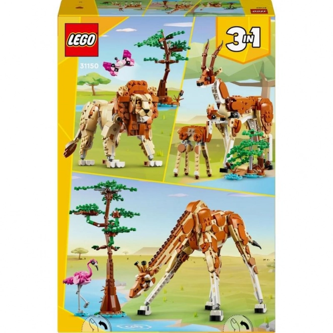 Lego Creator Divoké zvieratá zo safari