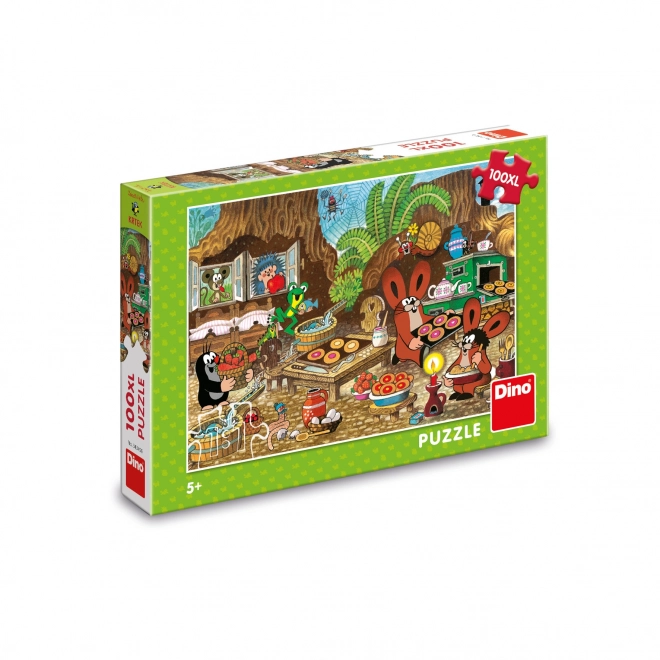 Puzzle Krtek v kuchyni XL 100 dielikov