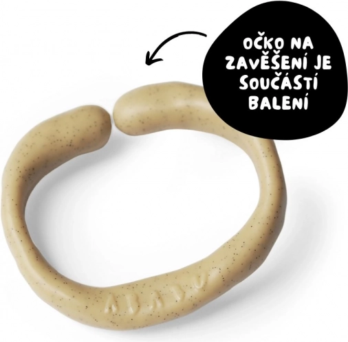 Ababu Závesná hračka Medvedík s autorskou potlačou