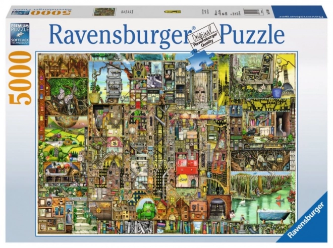 Ravensburger Puzzle Bizarné Mesto 5000 Dielikov