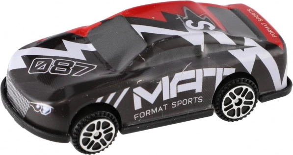 Mini pretekárske auto 6 cm mix farieb
