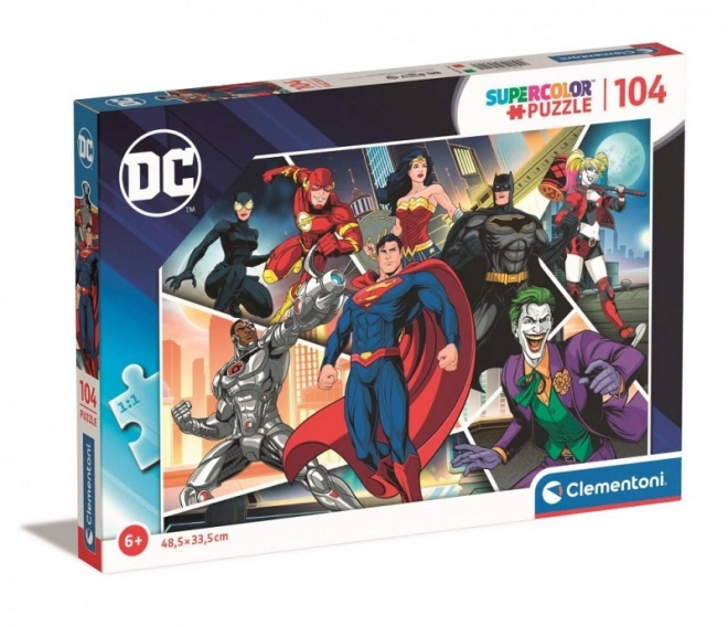 Puzzle 104 dielikov - Dc Comics