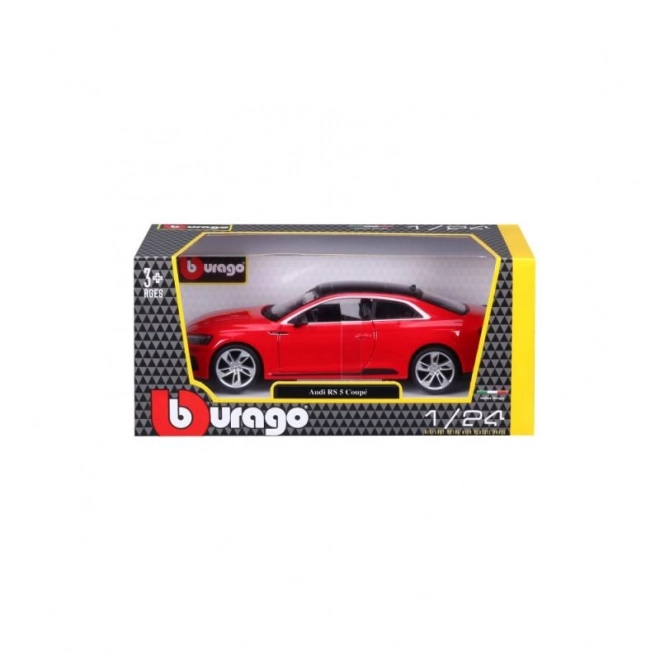 Bburago Audi RS 5 Coupe červený 1:24