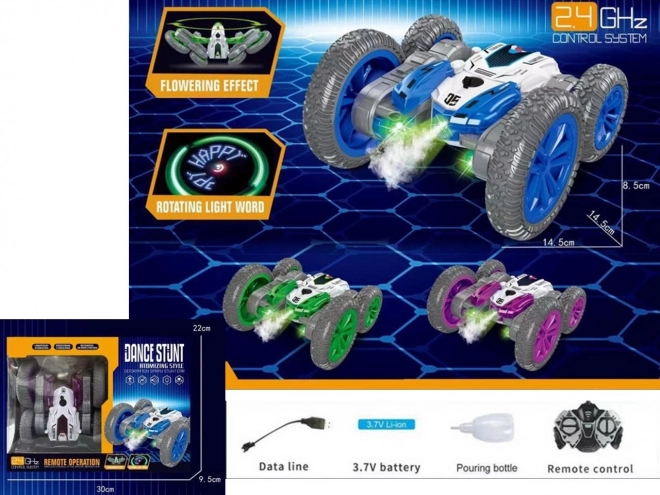 Pojazdný model R/C s USB nabíjaním