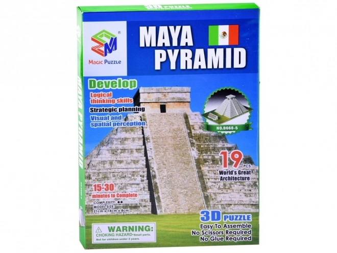 Pyramída Májov 3D Puzzle