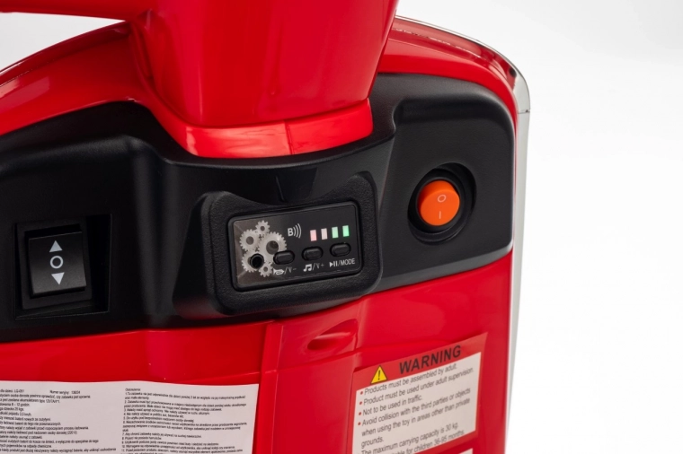 Plynulý štart a jazda vpred/vzad