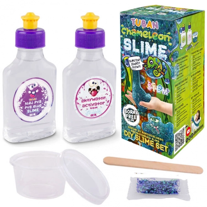 Zostava Slime DIY Kameleon