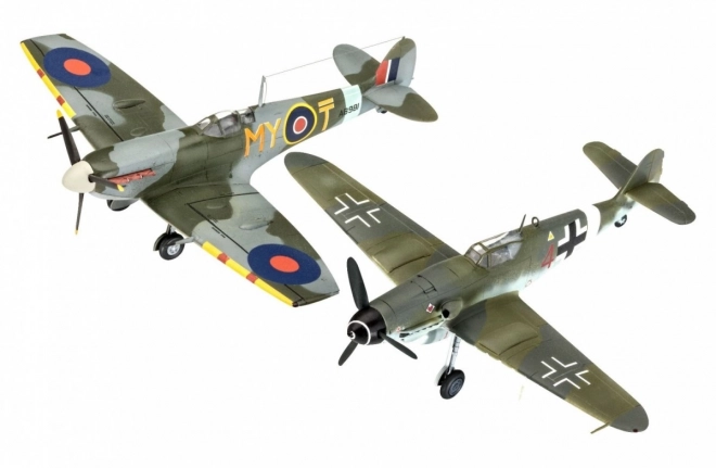 Modely lietadiel BF109G-10 & Spitfire MK.V