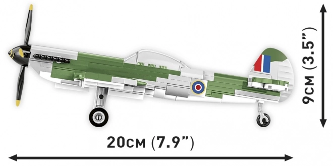 Stavebnica lietadla Supermarine Spitfire Mk. XVI Bubbletop