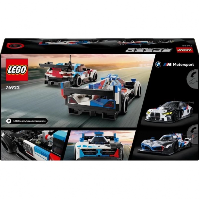 LEGO® Speed Champions Závodné Autá BMW M4 GT3 a BMW M Hybrid V8