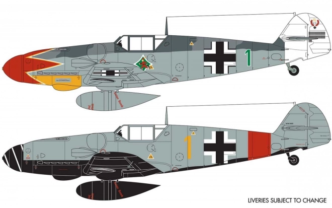 Plastový model Messerschmitt BF109G-6 v mierke 1/72
