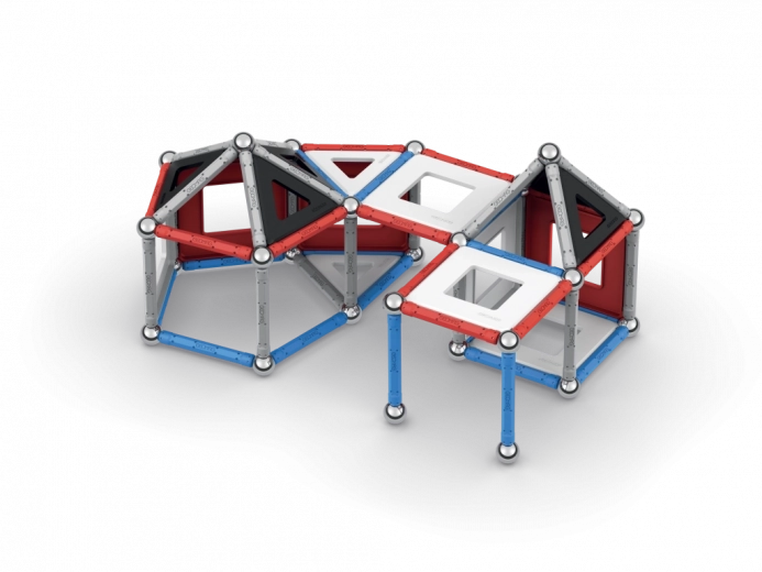 Magnetické diely pre stabilné 3D stavby
