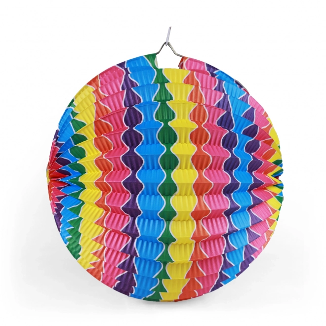 Dúhový lampión 25 cm