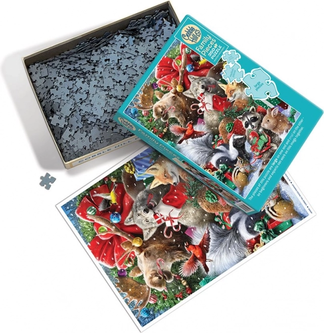 Rodinné puzzle Sváteční přátelé