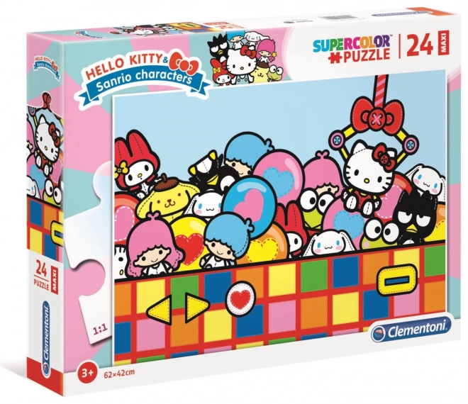 Clementoni Puzzle 24 dielikov Maxi Hello Kitty