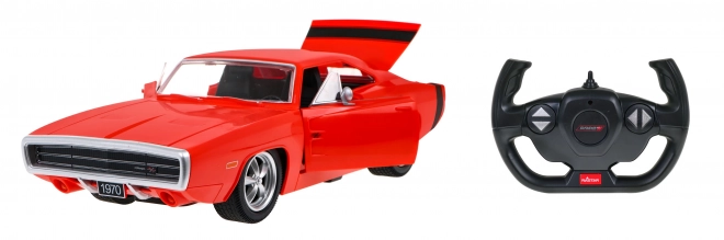 1970 Dodge Charger Rt Červený Rastar Model 1:16