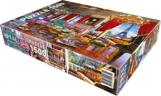 Star puzzle parížsky palác 1500 dielikov