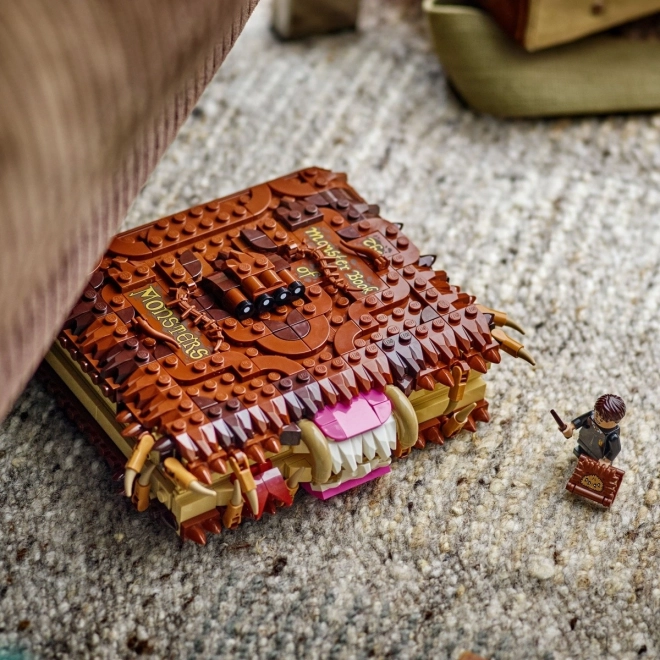 Kniha príšer s kockami LEGO Harry Potter