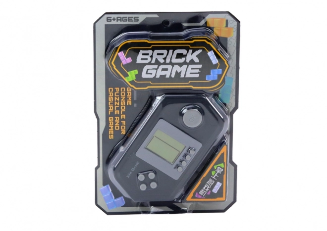 Elektronická konzola Tetris Brick Game - čierna