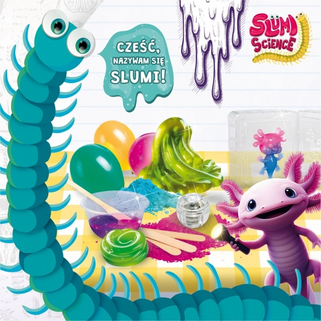Slumi Science sada - svietiaca stláčacia hračka