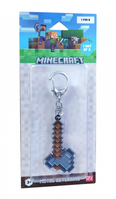 Kovový prívesok Minecraft