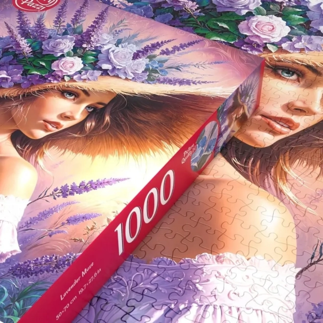 Puzzle Levanduľová múza 1000 dielikov