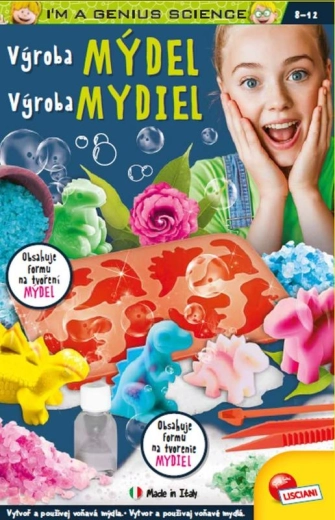 výroba mydiel - DINO kreatívna sada pre deti