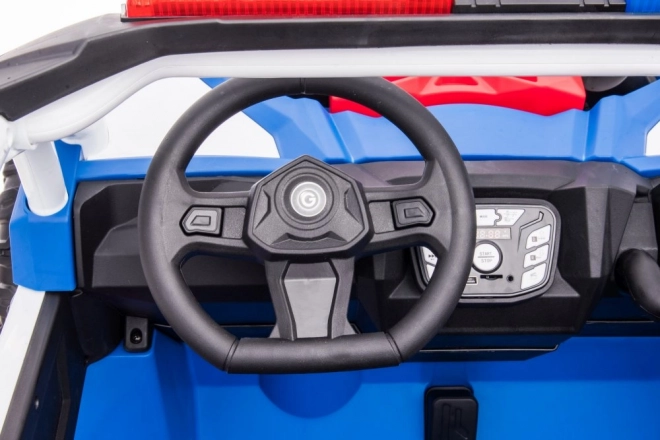Detské policajné vozidlo na batériu 4x4 Buggy XB-2118