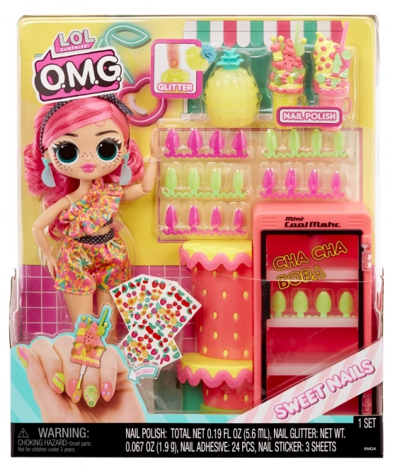 L.O.L. Surprise! OMG Nechtové štúdio s bábikou - Pinky Pops Fruit