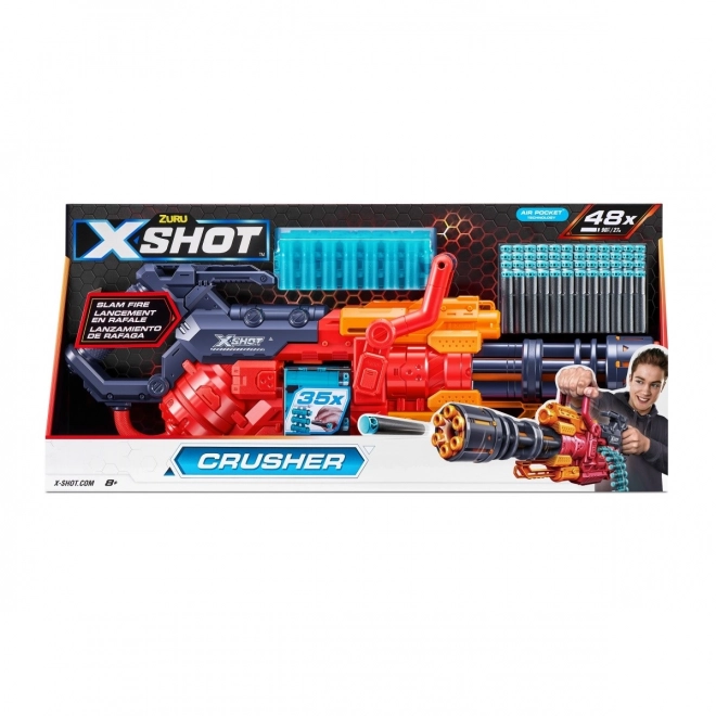 X-Shot Wyrážač Excel Crusher 48 šípok