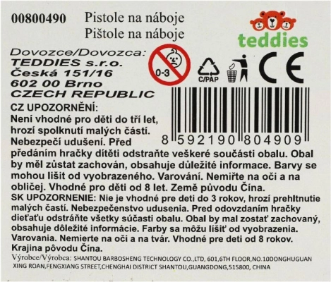 Pištole na penové náboje pre deti