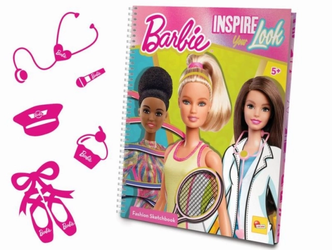 Barbie Sketch Book - Inšpiruj svoj vzhľad