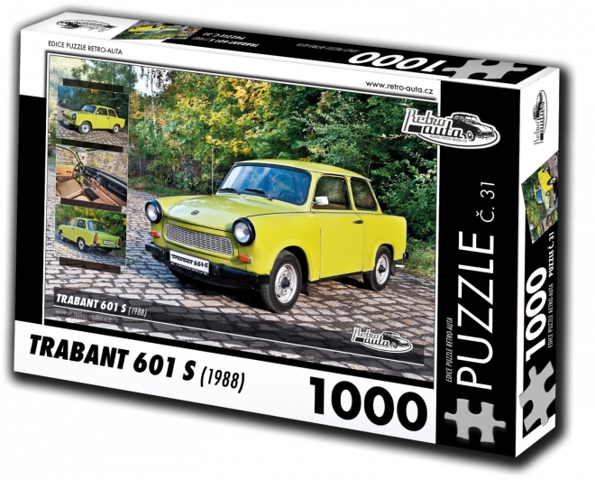 RETRO-AUTA Puzzle Trabant 601 S (1988) 1000 dielikov