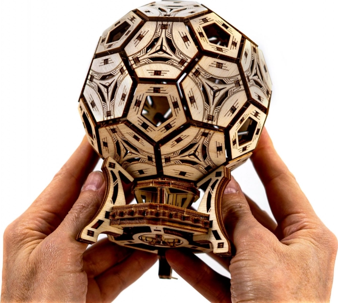 Drevené 3D Puzzle Multifunkčný Organizér - Futbalová Lopta