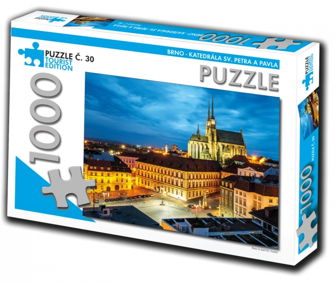 Puzzle turistická edícia Katedrála sv. Petra a Pavla, Brno 1000 dielikov