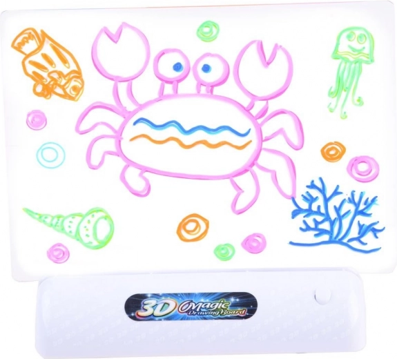 Neónové kreslenie s 3D efektom