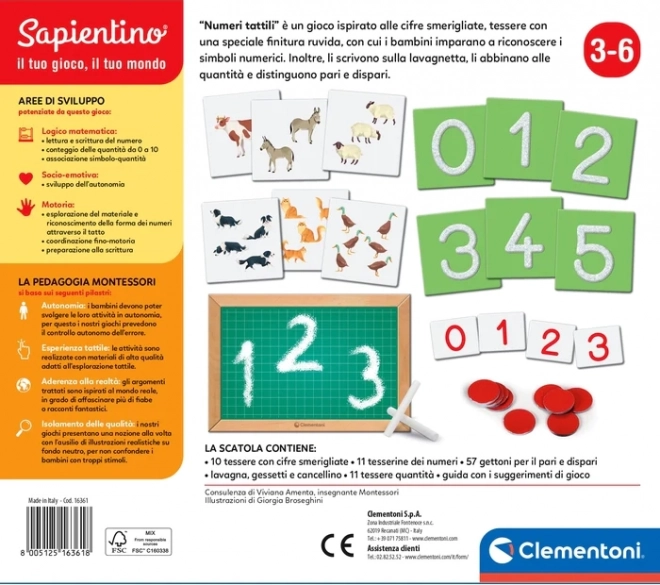 Montessori - Nauč sa číslice