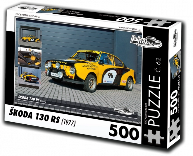 Puzzle Retro Auta Škoda 130 RS