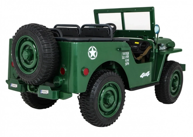 Detský vojenský retro terénny voz 4x4