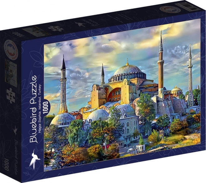 Puzzle Hagia Sophia, Istanbul, Turecko - 1000 Dielikov