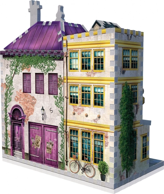 3D puzzle Harry Potter: Madam Malkinová a Zmrzlinárstvo Florea