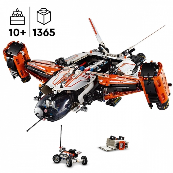 Lego Technic VTOL Vesmírna loď na prepravu ťažkého nákladu