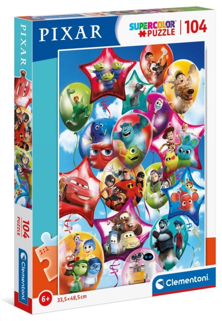 Puzzle CLEMENTONI Pixar párty 104 dielikov