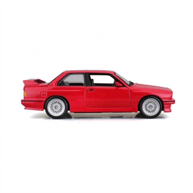 Model auta Bburago BMW M3 1988 červená