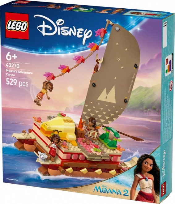 Lego Disney Moana dobrodružstvo s kajakom