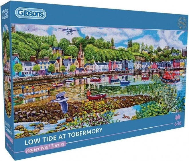 Panoramatické puzzle Odliv a príliv v Tobermory