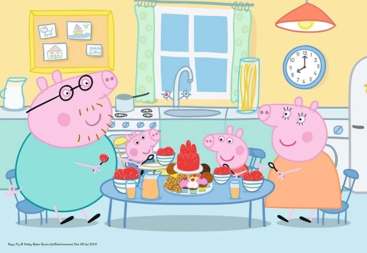 Ravensburger puzzle Peppa Pig - Rozprávkový dezert
