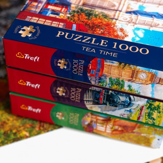 Trefl: Puzzle 1000 dielikov - Premium Plus - Čajový čas