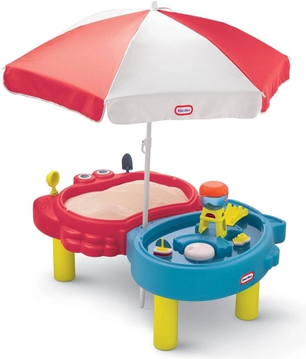 Integrovaný dáždnik na hranie v tieni